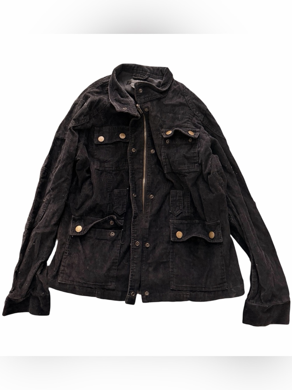 Outer Edge Woman’s Black Corduroy Jacket